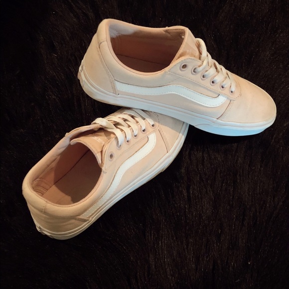 Baby Pink Old Skool Vans (7.5) - Picture 5 of 10